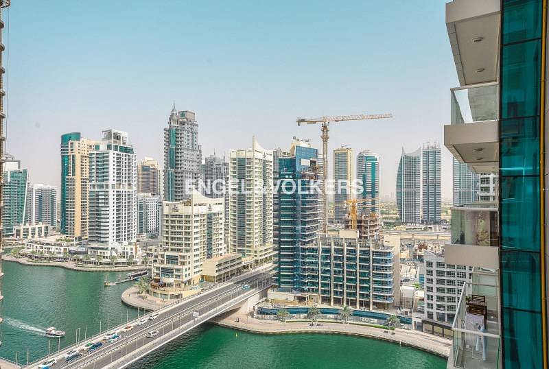 Brand New | High floor with Marina view.