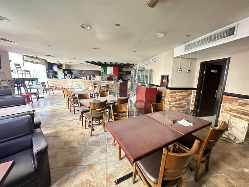 Fully Fitted Resturant  Prime Location in Marina