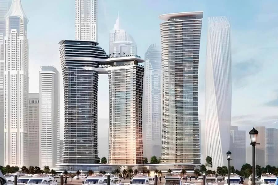 位于迪拜港，索布哈海洋天堂公寓，索巴海文大厦A座 4 卧室的公寓 28209716 AED - 7795090
