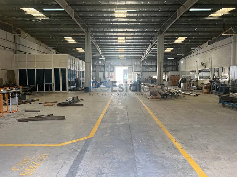 50,000 sqft Warehouse with Mezzanine for Rent in DIP.