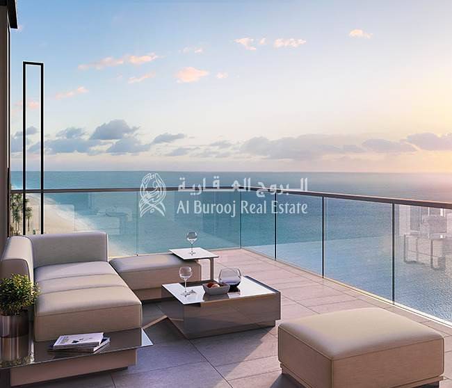 Deluxe 1BR Apartment in front of the Sea in One JBR