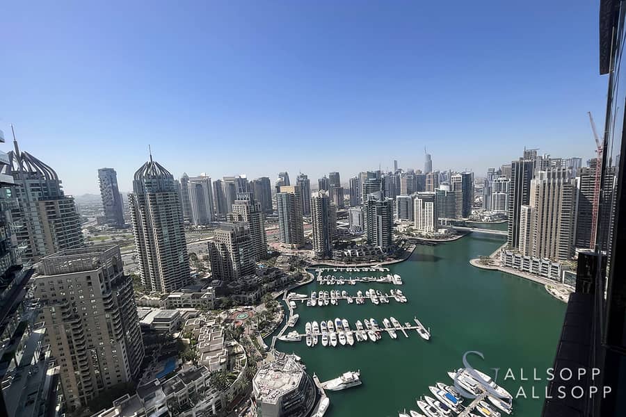 位于迪拜码头，滨海之门，滨海之门2号 2 卧室的公寓 3500000 AED - 7435764