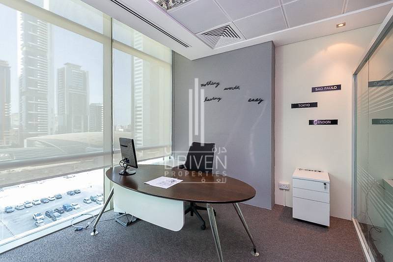 Well Priced Fitted & Furnished Office in Liberty House - DIFC