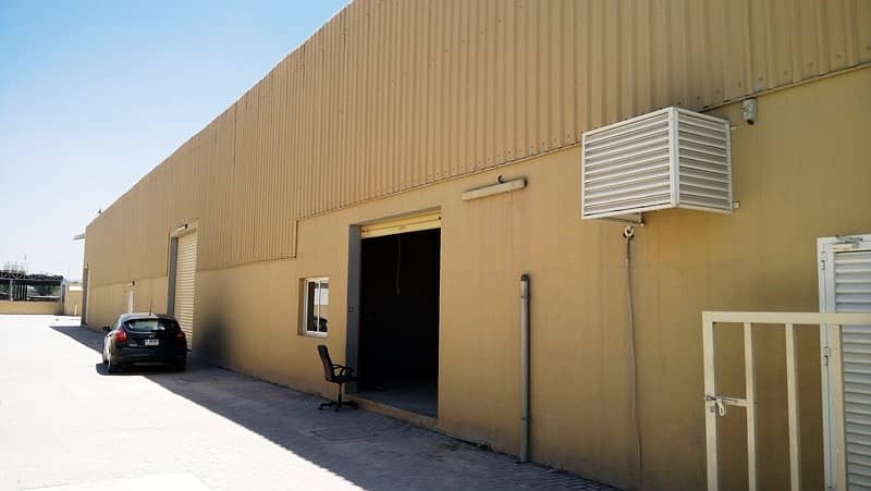 Brand new warehouse with open yard