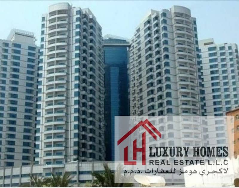 Sea View!! 3BHK Flat with 2 Car Parking For Sale in Falcon Towers