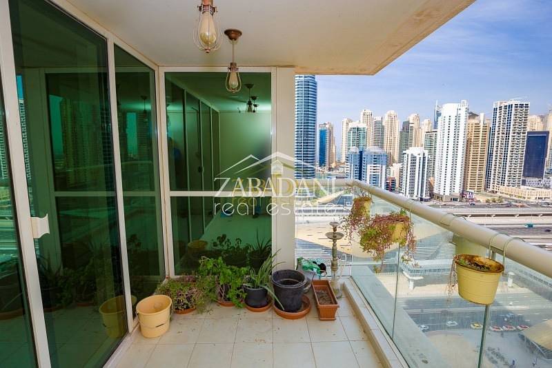 2 Bed with SZR view | Next to Metro | With Balcony