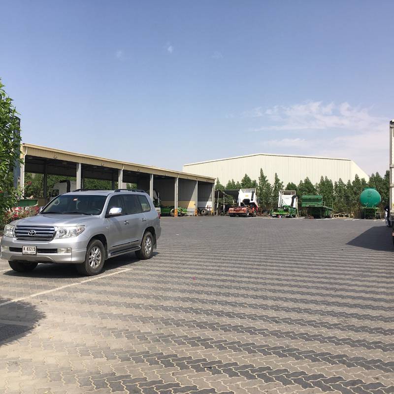 DIC 43000SqFt plot built in 6000SqFt open shed & furbished offices DIC 43000SqFt plot built in 6000SqFt open shed & furbished offices