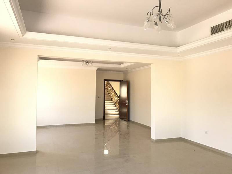 villa for rent at el mizhar : 6 bedroom master with maid room