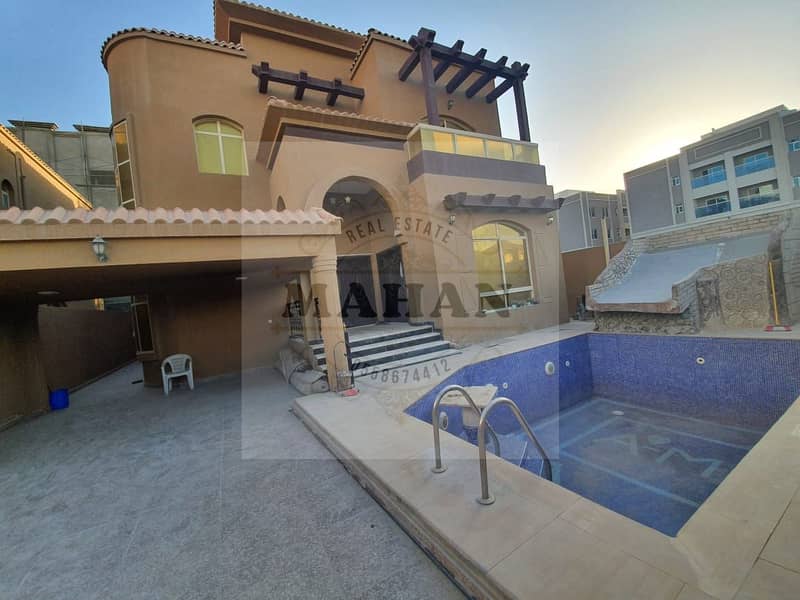 🏠 Luxurious 5-Bedroom Villa with Swimming Pool for Rent in Al Rawda 2, Ajman 🏊‍♂️