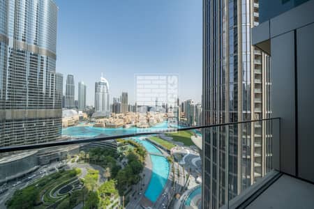 2 Bedroom Flat for Rent in Downtown Dubai, Dubai - Outstanding Burj Khalifa & Fountain View