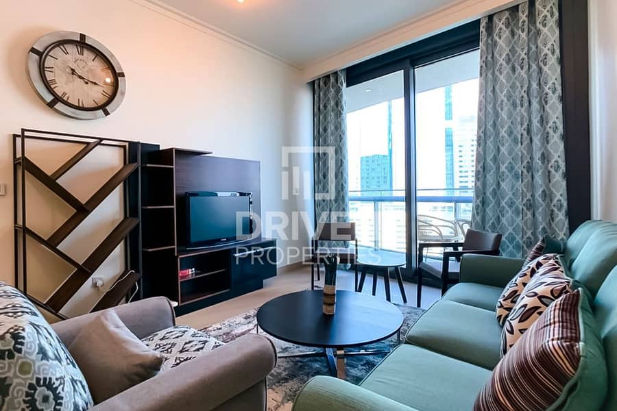 Квартира в Дубай Даунтаун，Бурж Виста，Бурдж Виста 1, 1 спальня, 1900000 AED - 6858122