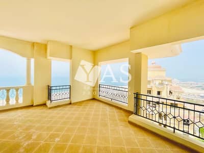3 Bedroom Apartment for Rent in Al Hamra Village, Ras Al Khaimah - Upscale Living | Sea & Pool View | Big Balcony