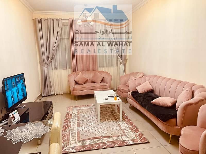 Sharjah Al-Khan Super Lux furniture, a room, a hall, 2 bathrooms, and a kitchen, the pr