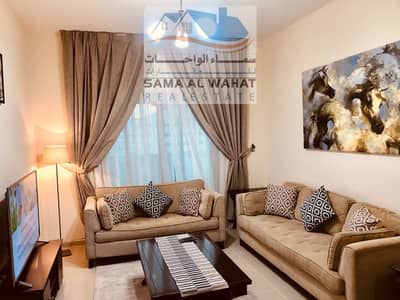 1 Bedroom Flat for Rent in Al Khan, Sharjah - A one-room apartment in Al-Khan, Al-Rose Tower4000 dirhams, Magnet