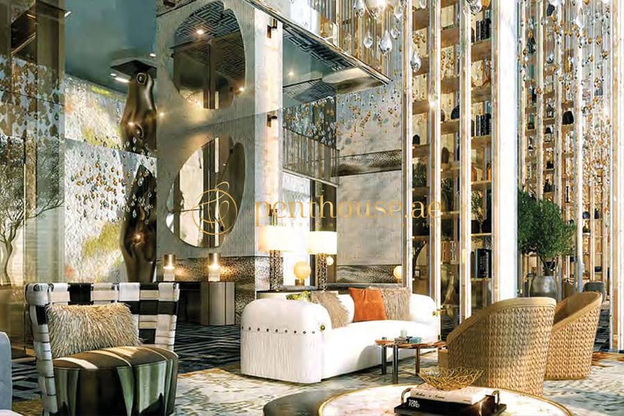 شقة في برج كافالي،دبي مارينا 1 غرفة 2450000 درهم - 6671511