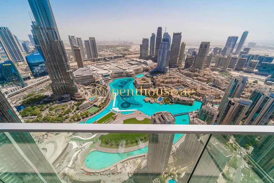 位于迪拜市中心，歌剧公寓塔楼 4 卧室的顶楼公寓 16900000 AED - 6901765