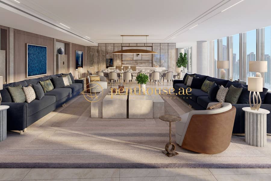 Modern Luxury PH Suite in a Prestigious Address