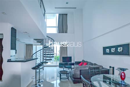 1 Bedroom Apartment for Rent in Dubai Marina, Dubai - Rare Loft Apartment | Fully Furnished | Vacant