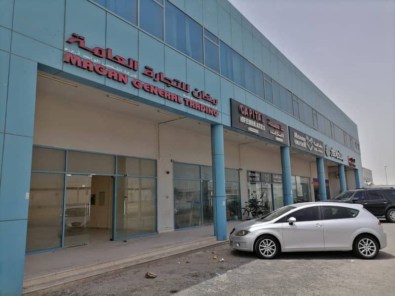 Shop for rent on Mussafah main street after the second Traffic signal, MussaM16