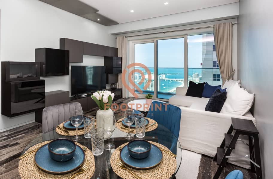 1Br- Higher Floor- Fendi Design- Full Marina View 1Br- Higher Floor- Fendi Design- Full Marina View