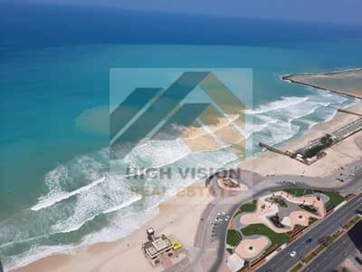 2 Bedroom Apartment for Rent in Corniche Ajman, Ajman - Luxurious sea view 2BHK Apartment for Rent