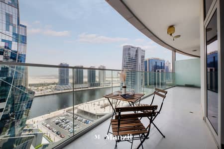 شقة 1 غرفة نوم للايجار في الخليج التجاري، دبي - Balcony View
