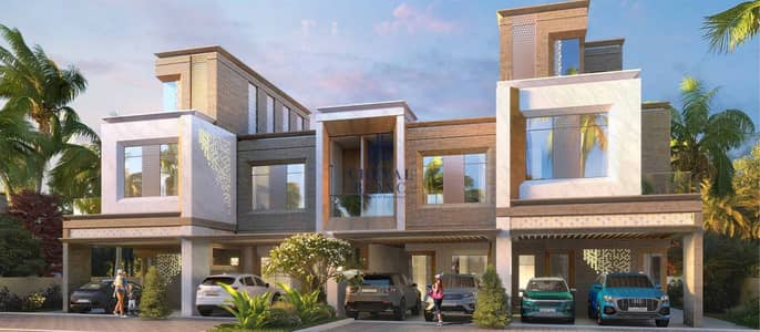 5 Bedroom Villa for Sale in DAMAC Lagoons, Dubai - Водное комьюнити |  Роскошный таунхаус | Простой план оплаты