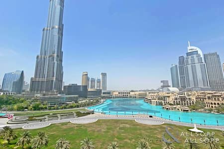 3 Bedroom Flat for Rent in Downtown Dubai, Dubai - End of October | Burj and Fountain Views