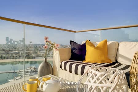 3 Bedroom Flat for Rent in Palm Jumeirah, Dubai - Balcony View