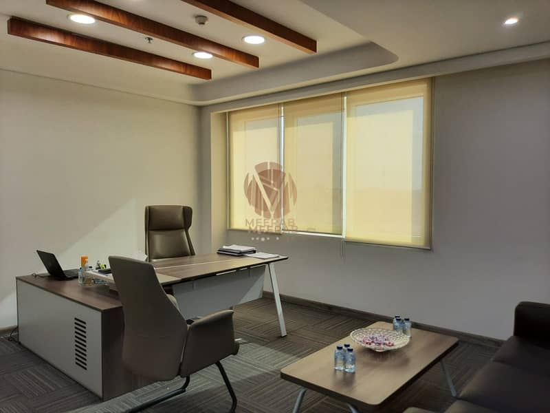 Furnished Offices - Customized Packages – Competitive Rent – Multiple Cheques – Discount & Waiver