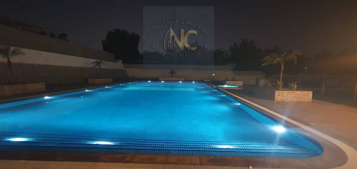 Farm for daily rent in Ajman Al Helio (swimming pool + football field) (2 bedrooms)