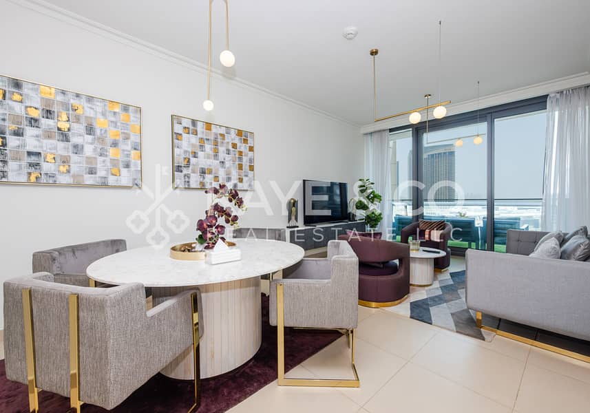 Furnished | Mid Floor | Vacant | Back View Furnished | Mid Floor | Vacant | Back View