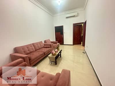 1 Bedroom Apartment for Rent in Khalifa City, Abu Dhabi - Proper Tawtheeq Apartment 1 Bedroom Hall Private parking Fully Furnshid Close al forsan KCA