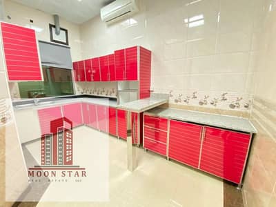 1 Bedroom Apartment for Rent in Khalifa City, Abu Dhabi - HIGH END FINISHING 1BHK WITH BALCONY SEP/KITCHEN NEAR NMC HOSPITAL IN KHALIFA CITY A