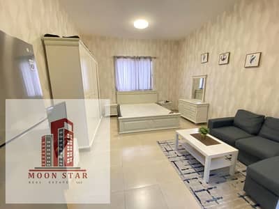Studio for Rent in Khalifa City, Abu Dhabi - Fully Furnished Spacious Studio,Monthly 3000, All Kitchen Appliances, TV, Couch, Bed, Wardrobes etc.