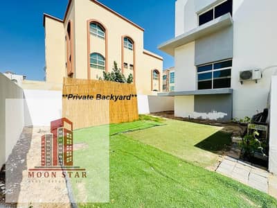 2 Bedroom Flat for Rent in Khalifa City, Abu Dhabi - European Compound 2 Bedroom/Hall, Private Backyard, Separate Kitchen, 2 Bath Near NMC Hospital