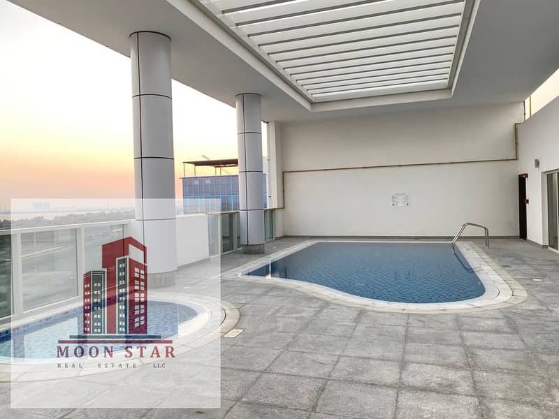 Proper Tawtheeq 1 Bedroom hall Pool+Gym Yearly 45000 6 Payment Near Forsan Mall