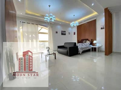 Studio for Rent in Khalifa City, Abu Dhabi - Glorious Fully Furnished Studio W/Free WiFi (Monthly 3100) Separate Kitchen And Bath Near Etihad