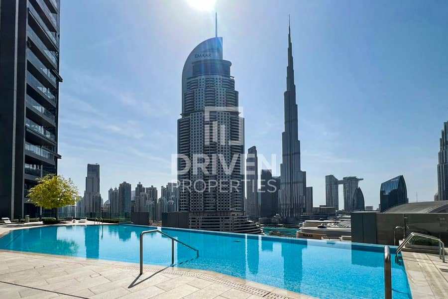 Spacious Unit with Stunning Pool Views