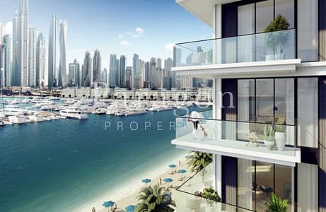 3 Cпальни Апартамент Продажа в Дубай Харбор, Дубай - Квартира в Дубай Харбор，Эмаар Бичфронт，Бич Мэншн, 3 cпальни, 6350000 AED - 7835470