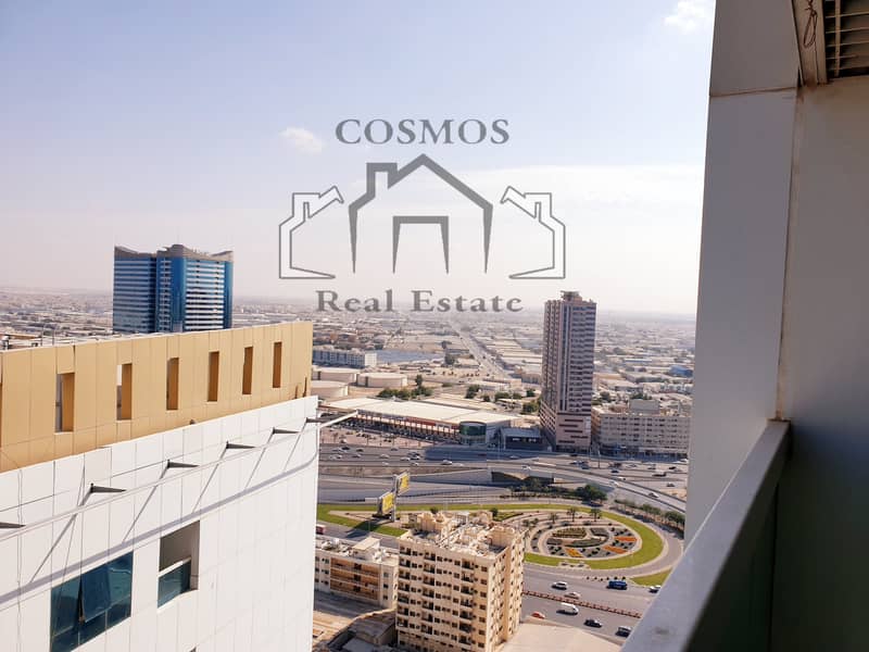 1 BHK 225,000/- Ajman Pearl Tower Without Parking Higher Floor RENTED Apartment