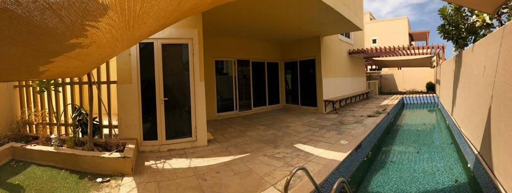 Complex Villa in Al samra compound 4 BR with Maid room.