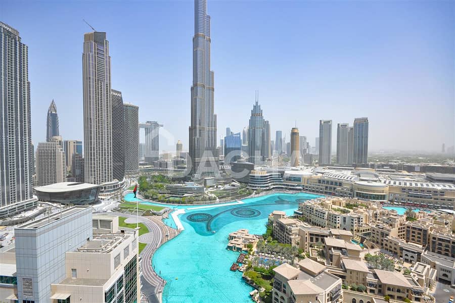 Burj and Fountains View / High Floor / Vacant Burj and Fountains View / High Floor / Vacant