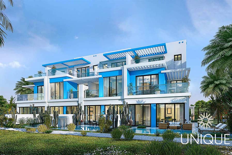 Вилла в Дамак Лагунс,Санторини, 5 спален, 2800000 AED - 7837941 Вилла в Дамак Лагунс,Санторини, 5 спален, 2800000 AED - 7837941