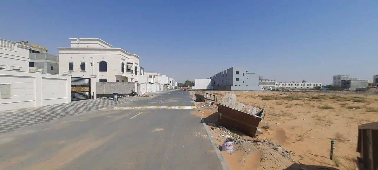 Land for sale in Al Zahia, including registration fees, and the price is excellent