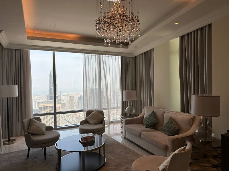 位于迪拜市中心，谦恭公寓喷泉景观综合体，谦恭喷泉景观天际系列1大厦 3 卧室的公寓 18000000 AED - 7525056