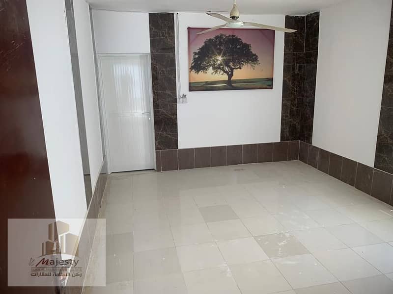 An opportunity to sell an Arab house in the Emirate of Sharjah, the suburb of Al-Raqqa, Al-Ghafia area, the house is the corner of two streets, comple
