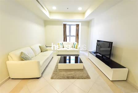 1 Bedroom Apartment for Rent in Dubai Marina, Dubai - Partial Sea View | Spacious | Furnished