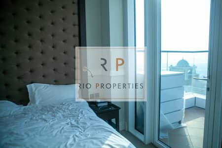 شقة فندقية 1 غرفة نوم للبيع في نخلة جميرا، دبي - منظر البحر | طابق عالي | الوصول إلى الشاطئ | شاغر