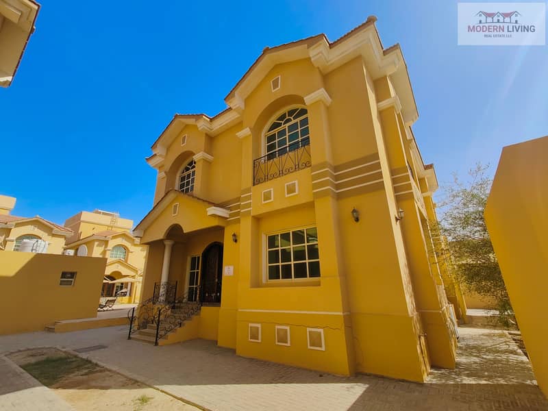 Excellent Finishing 5 M-B/R Villa With Maid Room & Central AC In MBZ City Excellent Finishing 5 M-B/R Villa With Maid Room & Central AC In MBZ City